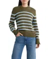 Rails Alise Crewneck Sweater In Olivesky In Multi