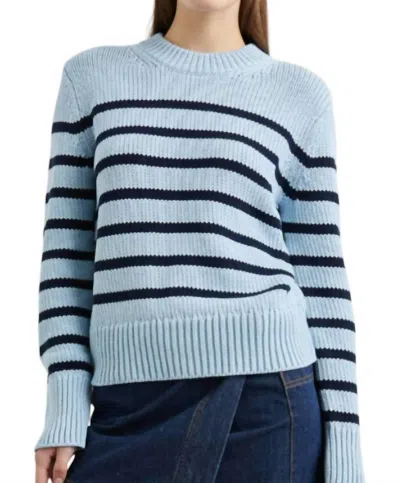 RAILS ALISE SWEATER IN SKY NAVY STRIPE