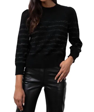 Rails Allegra Sweater In Black Metallic