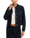Rails Alma Cotton Blend Jacket In Black