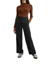 Rails Alta Pant In Shiny Black In Multi