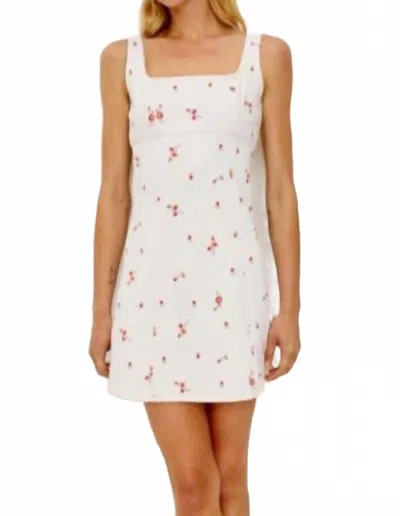 Rails Altadena Mini Dress In Ecru Romantic Floral In Multi