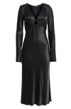 Rails Amanda Midi Dress In Black