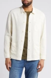 RAILS RAILS AMBROSE SOLID COTTON & LINEN SHIRT JACKET