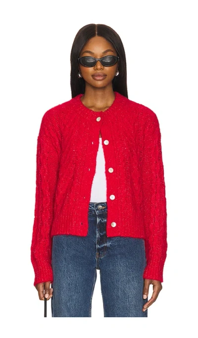 Rails Amelie Sweater In Scarlet