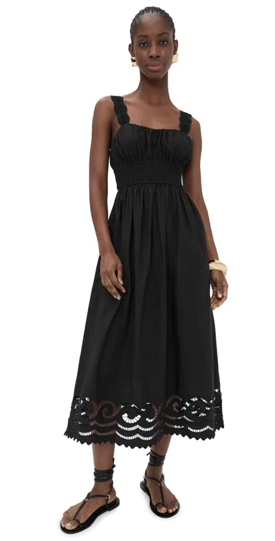 Rails Anadia Dress Black Embroidery
