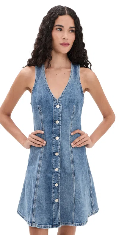 Rails The Anaheim Dress In Denim Heritage Blue