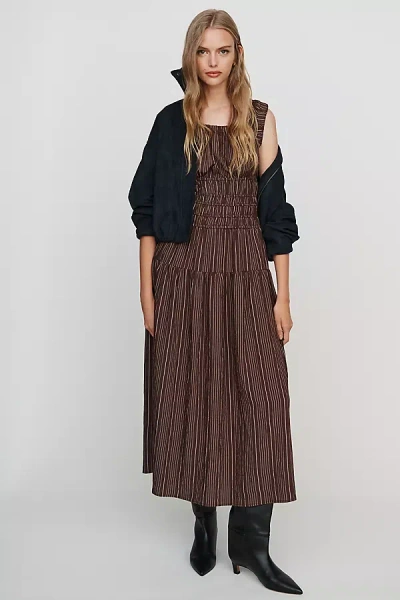 Rails Anastasia Midi Dress In Brown