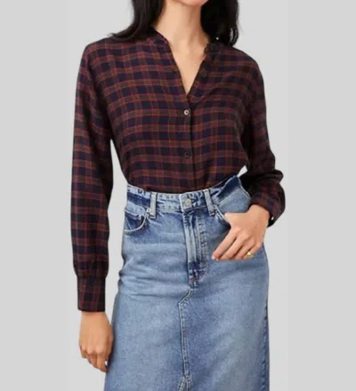 Rails Andie Top In Navy Olive Fuschia In Multi