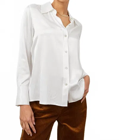 Rails Andrea Shirt In Ivory In White