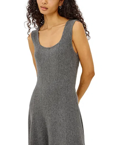 Rails Angelica Scoop Neck Knit Dress In Gray