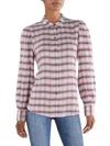 RAILS ANGELICA WOMENS PLAID LONG SLEEVE BUTTON-DOWN TOP