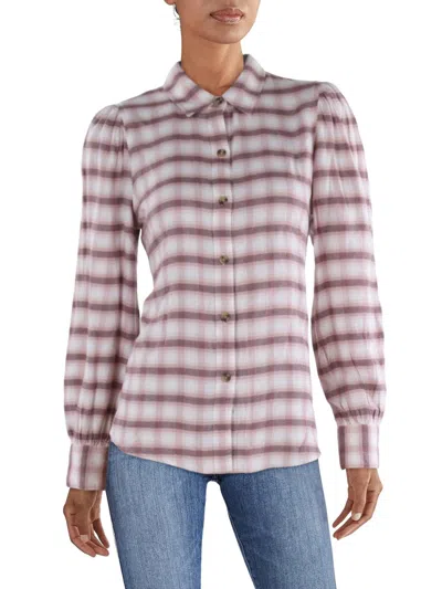 Rails Angelica Womens Plaid Long Sleeve Button-down Top In Multi