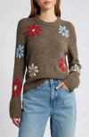 Rails Winter Floral Anise Sweater In Winter Floral