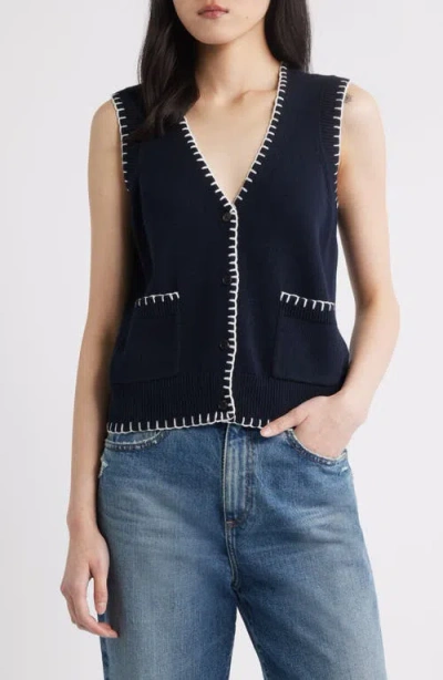 Rails Annika Vest In Blue