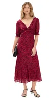 Rails Annmarie Dress Carmine Daisies In Red