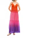 Rails Antonella Dress In Violet Dip Dye In Multi