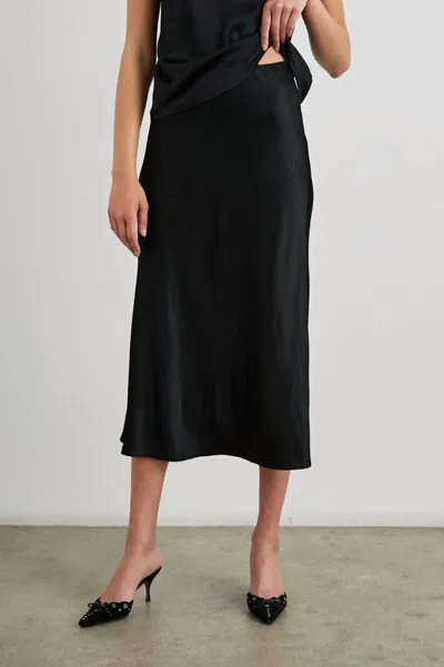 Rails Anya Midi Skirt In Black