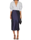 Rails Anya Midi Skirt In Navy In Blue