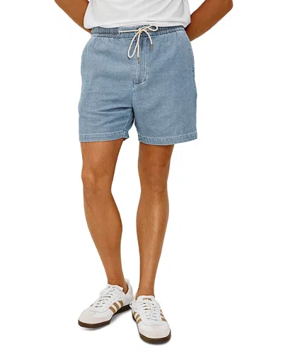 Rails Archer 6 Drawstring Shorts In Blue