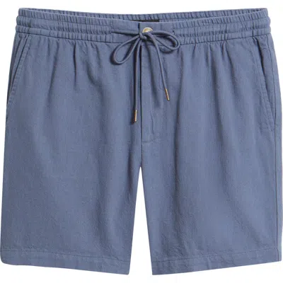 RAILS RAILS ARCHER COTTON & LINEN DRAWSTRING SHORTS