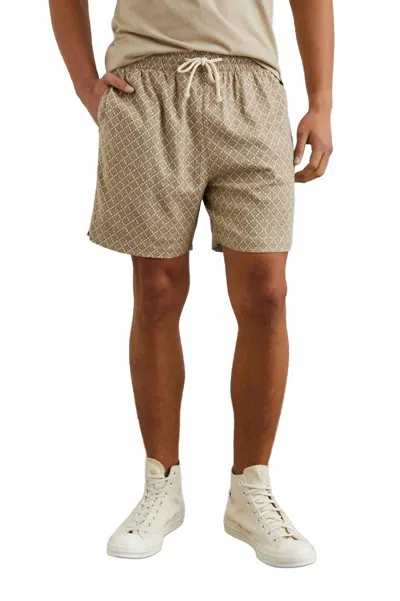 Rails Aries Mid-length Short In Ikat Oak In Multi