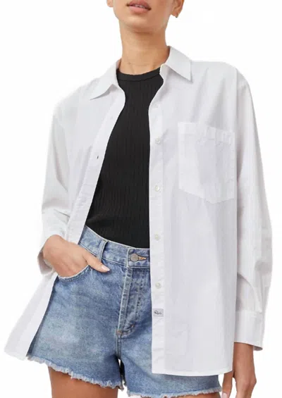 Rails Arlo Button-down Shirt In Beach White
