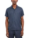 Rails Atlas Stripe Linen Blend Camp Shirt