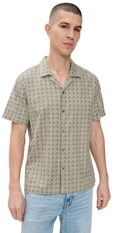Rails Atlas Shirt Diamond Oat Olive