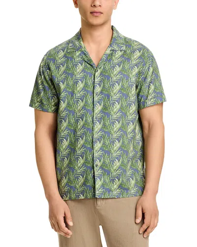 RAILS ATLAS SLATE LEAF SHORT SLEEVE SHIRT