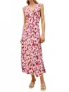 Rails Audrina Floral Print Midi Dress In Pink