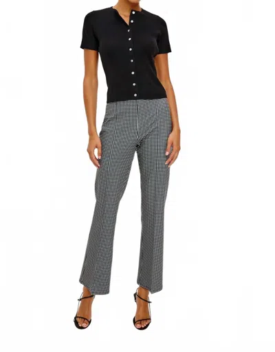 Rails Auray High-waisted Pant In Black Gingham