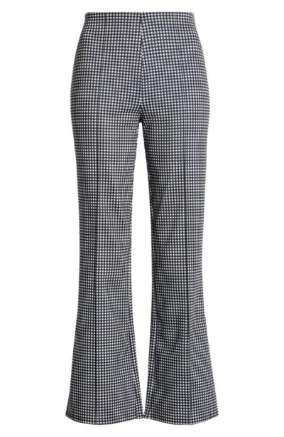 Rails Auray Pleat Front Gingham Pants In Blue