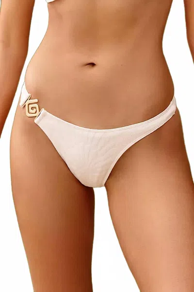 Rails Aziza Bikini Bottoms In Cream In White