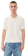 Rails Baker Polo Ivory In White