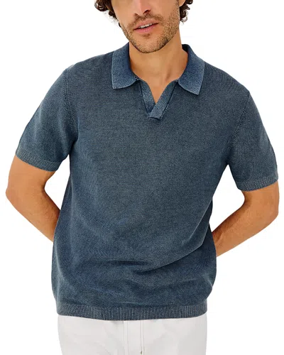 Rails Baker Relaxed Fit Polo Shirt In Blue