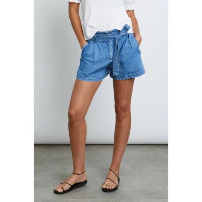 Rails Belle High-rise Belted Shorts In Sorrento In Multi