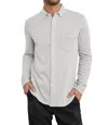 Rails Berkeley Long Sleeve Button-down Shirt In Light Grey In Gray