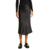 Rails Berlin - Ash Marbled Tiger Skirt In Black