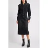 Rails Beverly Long Sleeve Denim Shirtdress In Eclipse