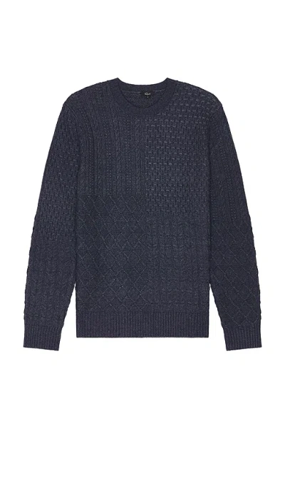 Rails Biarritz Sweater In Multi Weave Indigo