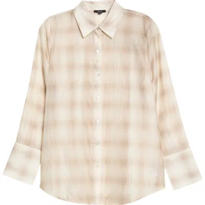 Rails Bishop Plaid Button-up Shirt In Neutral