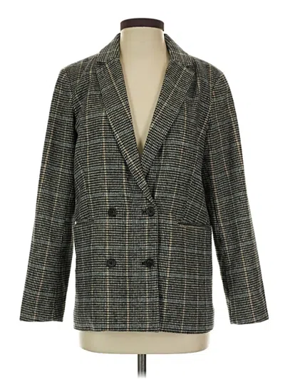 Pre-owned Rails Blazer Jacket In Green