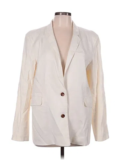 Pre-owned Rails Blazer Jacket In Ivory