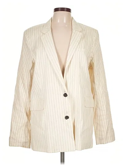 Pre-owned Rails Blazer Jacket In Ivory