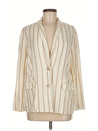 Pre-owned Rails Blazer Jacket In White