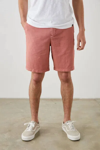 Rails Boden Shorts In Nantucket Red In Pink