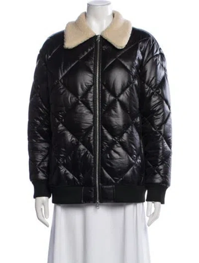 Pre-owned Rails Bomber Jacket W/ Tags In Black