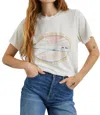 Rails Boyfriend Tee In  Around The World In Multi