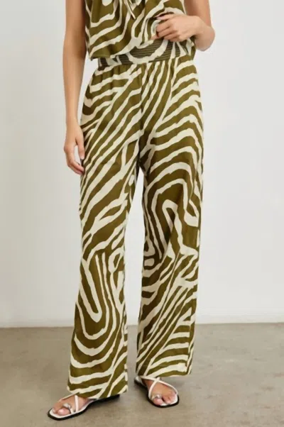 Rails Brendon Pant In Selva In Green
